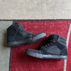 black air walk high tops